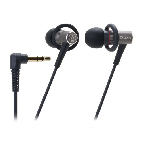 Audio-Technica ATH-CKN70 入耳式動圈耳機 - 黑色 | Next Loop Support 結構 | 10 ~ 26,000 Hz播放頻率 | 香港行貨