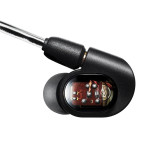 Audio-Technica ATH-E70 專業入耳式監聽耳機 - 黑色 | 平衡電樞式驅動器 | 環形掛耳連接線 | 香港行貨