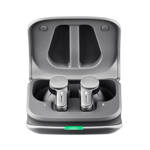 Audio-Technica ATH-TWX7 真無線降噪藍牙耳機 - 石灰色 | 多重配對功能 | IPX4防水性能 | 香港行貨