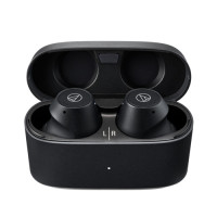 Audio-Technica ATH-CKS30TW+ 真無線耳機 - 靜謐黑 | 9mm 驅動器聲學優化 | IP55 防水防塵 | 20 小時長續航 | 香港行貨