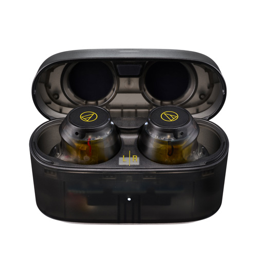 Audio-Technica ATH-CKS30TW+ 真無線耳機 - 夢幻黑 | 9mm 驅動器聲學優化 | IP55 防水防塵 | 20 小時長續航 | 香港行貨