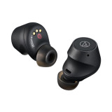 Audio-Technica ATH-CKS30TW+ 真無線耳機 - 靜謐黑 | 9mm 驅動器聲學優化 | IP55 防水防塵 | 20 小時長續航 | 香港行貨