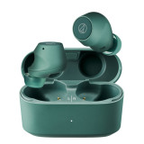 Audio-Technica ATH-CKS30TW+ 真無線耳機 - 休閒綠 | 9mm 驅動器聲學優化 | IP55 防水防塵 | 20 小時長續航 | 香港行貨