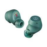 Audio-Technica ATH-CKS30TW+ 真無線耳機 - 休閒綠 | 9mm 驅動器聲學優化 | IP55 防水防塵 | 20 小時長續航 | 香港行貨