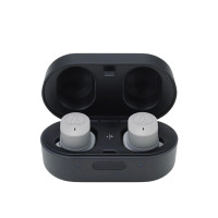 Audio-Technica ATH-SPORT7TW 運動真無線藍牙耳機 - 灰色 | 防汗Comply™ 耳塞 | Ø5.8 mm磁體釹磁鐵 | 香港行貨