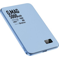 ARGO G.MAG 5000mAh 3合1超薄行動電源 - 藍色 | NTC溫度控制 | 雙彈窗功能實顯電量 | N54 強力磁吸 | 香港行貨