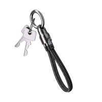 ARGO KC240 240W傳輸匙扣充電短線(12cm) - 黑色 | 480Mbps傳輸速度 | 支援PD 3.1 240W快充 | 香港行貨