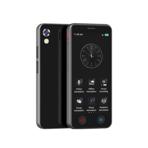 SINCOS A40 Lite AI智能翻譯機 - 黑色 | 支援離線廣東話翻譯｜5寸螢幕｜翻譯139種不同語言 | 香港行貨