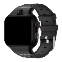 CHILLBUDS T8 多功能GPS定位兒童智能手錶 - 黑色 | 前後雙鏡頭 | 9重定位技術 | IP67防水 | 香港行貨