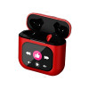 CHILLBUDS CO-21 多功能高清屏幕藍牙耳機 - 紅色 | ACS 全景音效 | 自定螢幕圖片 | 支援 Hi-Res 高清音樂 | 香港行貨
