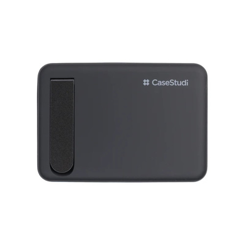 CASE STUDI FLASHMINI STAND 8000mAh 迷你行動電源 - 黑色 | Tempo紙巾Size | 製摺疊式支架 | 香港行貨