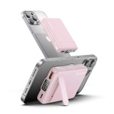 CASE STUDI FLASHMINI STAND 8000mAh 迷你行動電源 - 粉色 | Tempo紙巾Size | 製摺疊式支架 | 香港行貨