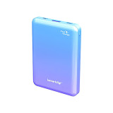 Ismartdigi SQ15 8000mAh 15W 急充超輕薄行動電源 - 藍紫色 | 薄身設計 | 雙向充電 | 香港行貨