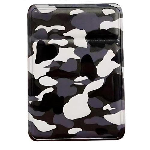 Ismartdigi SQ16 8000MAH 15W 急充超輕薄行動電源 - 迷彩黑 | 超Slim薄身 | UV迷彩花紋 | 香港行貨