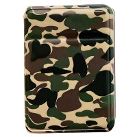 Ismartdigi SQ16 8000MAH 15W 急充超輕薄行動電源 - 迷彩綠 | 超Slim薄身 | UV迷彩花紋 | 香港行貨