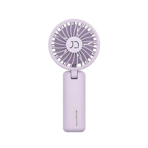 Rhythm x 10Denki - Breeze 25 便攜式直立手提風扇 - 紫色 | 四階段風速調整 | DC Brushless Motor | 香港行貨