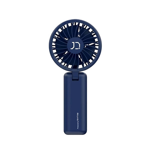 Rhythm x 10Denki - Breeze 25 便攜式直立手提風扇 - 藍色 | 四階段風速調整 | DC Brushless Motor | 香港行貨