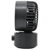 RHYTHM Silky Wind Mini 雙扇葉坐枱風扇 - 灰色 | 雙扇葉集中出風 | 兩段式風速設計 | 香港行貨