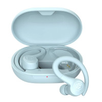 JLab GO AIR SPORT+ 無線運動藍牙耳機 - 淺藍色 | IP55防汗防潑水 | 耳掛式運動設計 | 香港行貨