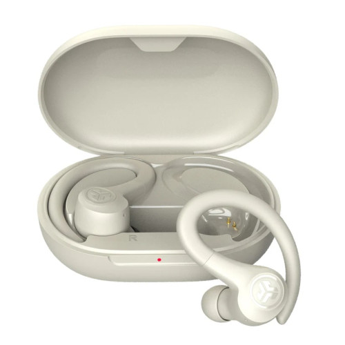 JLab GO AIR SPORT+ 無線運動藍牙耳機 - 沙色 | IP55防汗防潑水 | 耳掛式運動設計 | 香港行貨