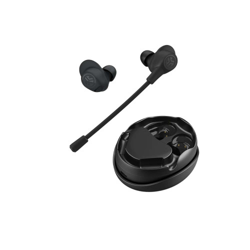 JLab WORK BUDS 無線入耳式藍牙耳機 - 黑色 | 主動降噪(ANC) | 拆卸式超長降噪麥克風 | 香港行貨