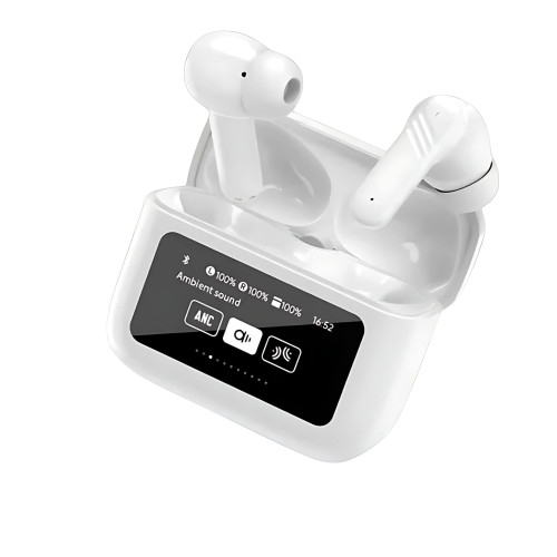 TrueAudio AE5 ANC智能觸控屏幕無線耳機 - 白色 | 10mm 重低音單元 | 支援遊戲 / 劇院 / 音樂模式 | 香港行貨