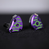 E AUDIO x EVANGELION 可換線組合式三單元發燒級耳機 - 4.4mm頭 | 106dB/mW靈感度 | 20-22khz頻率響應 | 香港行貨