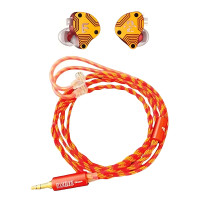 E AUDIO x EVANGELION M3可換線組合式發燒級耳機 - 貳號機 | 複合震膜單元 | 0.78cm母座 | 香港行貨