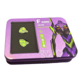 E AUDIO x EVANGELION M3可換線組合式發燒級耳機 - 初號機 | 複合震膜單元 | 0.78cm母座 | 香港行貨