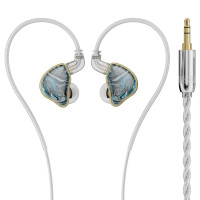 NICEHCK NX7 MK4 混合單元入耳式耳機(湖水綠) - 3.5mm頭 | 鍍鈹震膜雙動圈 | 四單元動鐵 | 香港行貨