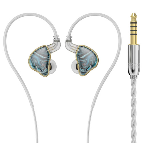 NICEHCK NX7 MK4 混合單元入耳式耳機(湖水綠) - 4.4mm頭 | 鍍鈹震膜雙動圈 | 四單元動鐵 | 香港行貨