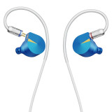 NICEHCK F1 PRO 平板振膜單元可換線金屬耳機 - 4.4mm頭 | 單晶銅和鍍銀混編 | 五軸精雕鋁合金腔體 | 香港行貨