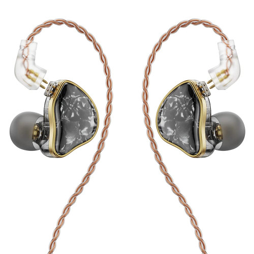 NICEHCK DB2 圈鐵入耳式有線耳機 - 黑色 | 0.78mm 2Pin 可拆卸線纜 | 3.5mm插頭 | 香港行貨