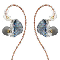 NICEHCK DB2 圈鐵入耳式有線耳機 - 藍色 | 0.78mm 2Pin 可拆卸線纜 | 3.5mm插頭 | 香港行貨