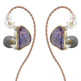 NICEHCK DB2 圈鐵入耳式有線耳機 - 紫色 | 0.78mm 2Pin 可拆卸線纜 | 3.5mm插頭 | 香港行貨