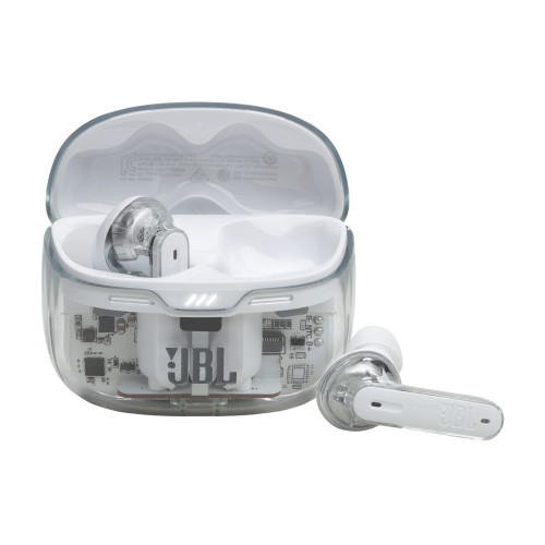 JBL TUNE BEAM GHOST EDITION 無線降噪耳機 - 白色 | 支援LE音訊的藍牙5.3 | IP54 防塵防水 | 香港行貨