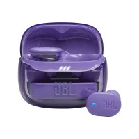 JBL TUNE BUDS 2 入耳式無線降噪耳機 - 透明紫 | JBL Pure Bass 音效與空間音效 | Personi-Fi 3.0 | 香港行貨