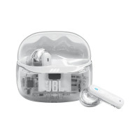 JBL TUNE BEAM 2 藍牙無線降噪耳機 - 透明白 | 48小時長效續航 | 多點連線 + Google快速配對功能 | 香港行貨