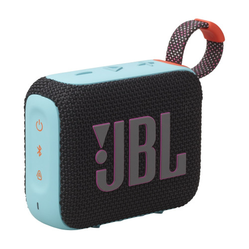 JBL Go 4 可攜式藍牙喇叭 - 黑藍色 | JBL ProSound 音效 | Auracast™ 進行多喇叭連接 | 香港行貨