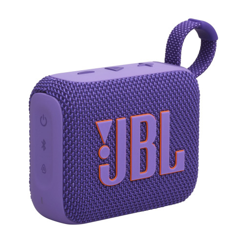 JBL Go 4 可攜式藍牙喇叭 - 紫色 | JBL ProSound 音效 | Auracast™ 進行多喇叭連接 | 香港行貨