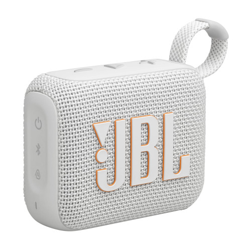 JBL Go 4 可攜式藍牙喇叭 - 白色 | JBL ProSound 音效 | Auracast™ 進行多喇叭連接 | 香港行貨