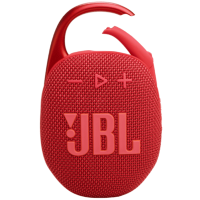JBLClip 5 可攜式防水藍芽音響 - 紅色 | 整合式掛鉤隨處可掛 | Playtime Boost 延長播放時間 | 香港行貨