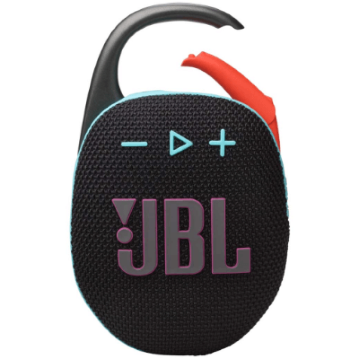 JBLClip 5 可攜式防水藍芽音響 - 黑橙色 | 整合式掛鉤隨處可掛 | Playtime Boost 延長播放時間 | 香港行貨