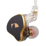 NAKAMICHI MV500 HI RES 專業級入耳式監聽耳機 - 黑金色 | 1動圈4動鐵 | 強勁低音, 準確的中音及亮麗高位 | 香港行貨