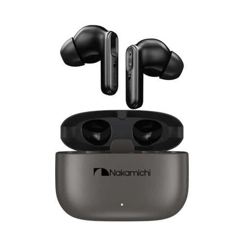 NAKAMICHI Elite TW150NC 主動降噪真無線耳機 - 黑色 | -35db降噪幅度 | ENC環境音模式 | 15小時續航 | 香港行貨