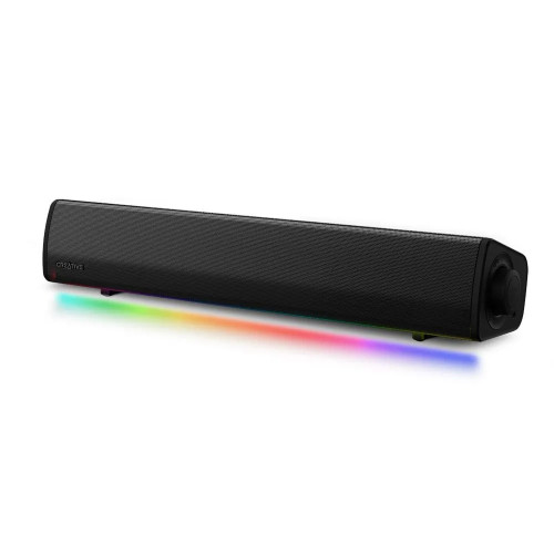 CREATIVE Sound Blaster GS3 RGB Soundbar - 黑色 | 全頻賽道發聲單元 | SuperWide™ 技術 | 香港行貨