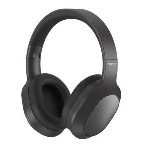 NOKIA E1200 ANC 主動降噪頭戴式藍牙耳機 - 黑色 | 被動+主動降噪 | -38dB降噪幅度 | 40mm大動圈單元 | 香港行貨