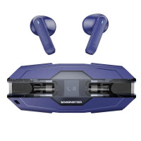 MONSTER AIRMARS XKT08 Pro 半入耳式藍牙電競耳機 - 藍色 | 游戲低延遲 | 109dB/mW靈敏度 | 香港行貨
