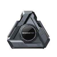 MONSTER AIRMARS XKT22 半入耳式無線電競耳機 - 黑色 | 陀螺充電殼 | Hi-Fi立體聲 | 香港行貨