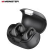 MONSTER Open Ear101 開放式藍芽耳機 - 黑色 | 自然曲線貼合耳朵 | 定向空氣傳導 | 香港行貨